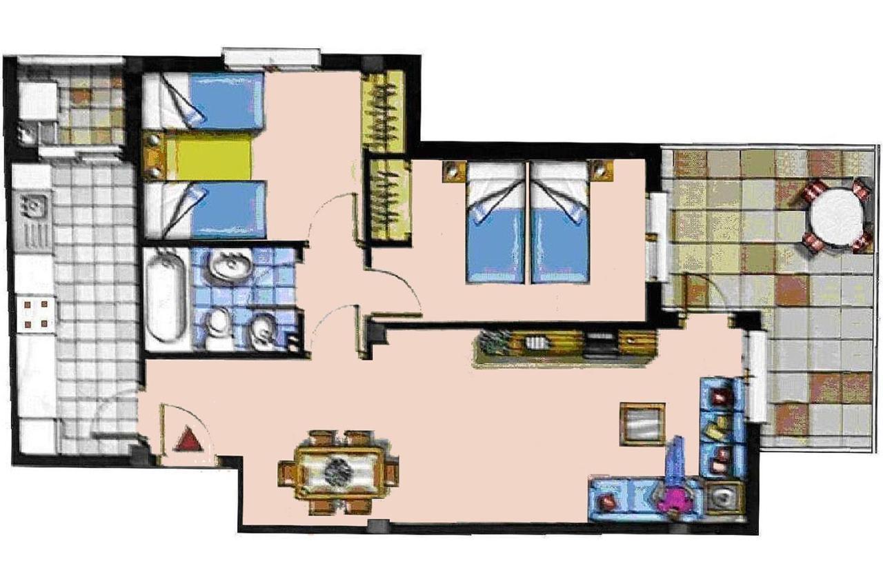 Апартаменты Casa 2 Mares Ла-Манга-дель-Мар-Менор Экстерьер фото